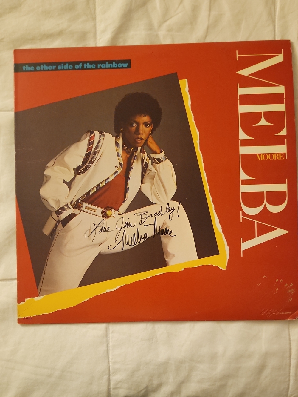 AUTOGRAPHED!!! Melba Moore: The Other Side Of Thw Rainbow -- DJ COPY SECRET GEM